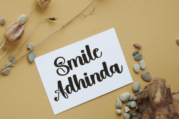 Adhinda Font Poster 4