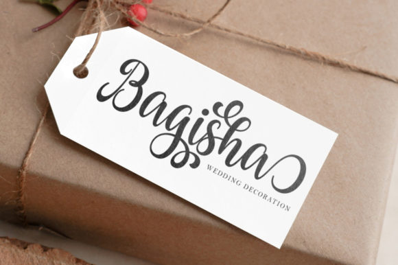 Agisha Font Poster 3