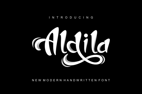 Aldila Font Poster 1