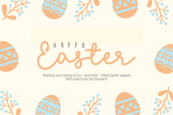 Amazing Easter Duo Font Poster 2