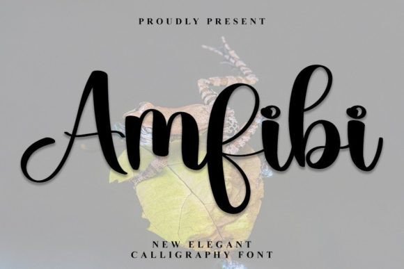 Amfibi Font Poster 1