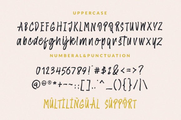 Amsterbrush Font Poster 3