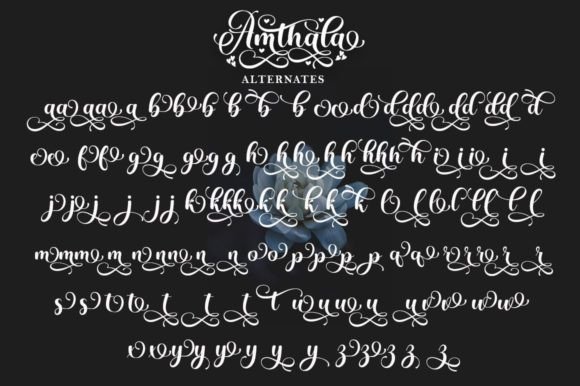 Amthala Font Poster 9