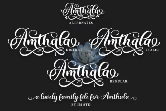 Amthala Font Poster 10