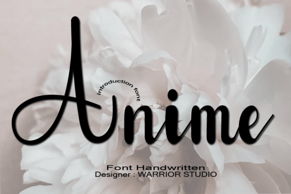 Anime Font