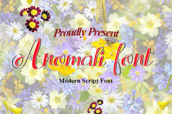 Anomali Font Poster 3