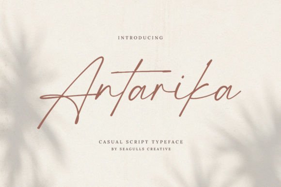 Antarika Font Poster 1