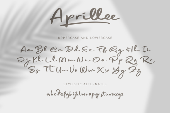 Aprillee Font Poster 8