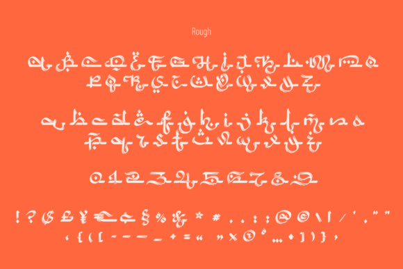 Arabic Script Font Poster 2