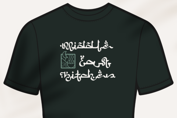 Arabic Script Font Poster 12