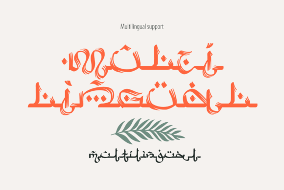 Arabic Script Font Poster 10