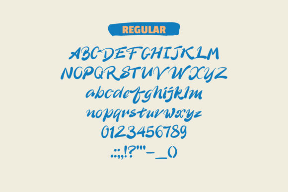 Arunika Font Poster 2