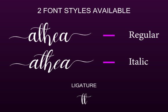 Athea Font Poster 6