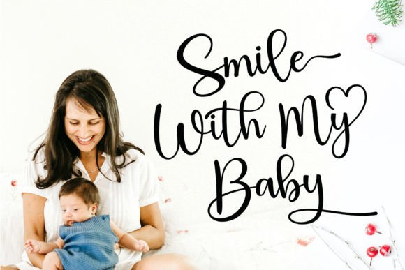 Baby Story Font Poster 3