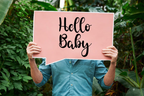 Baby Sweet Font Poster 2