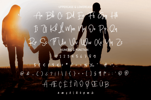 Back to Family Font Poster 3