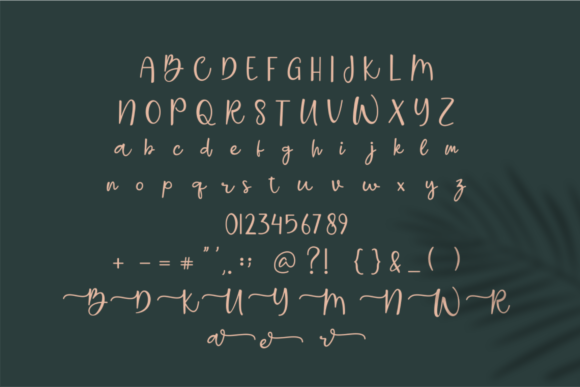 Balera Font Poster 3