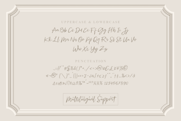 Basically Styled Font Poster 6