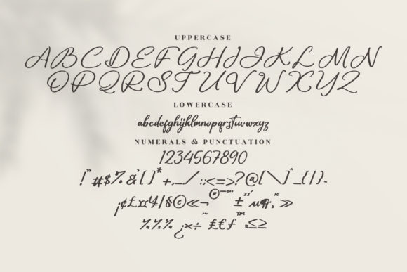 Bathoveng Signature Font Poster 13