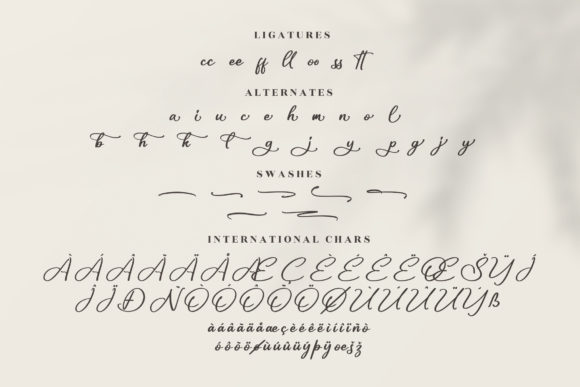 Bathoveng Signature Font Poster 14