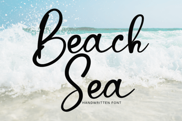 Beach Sea Font