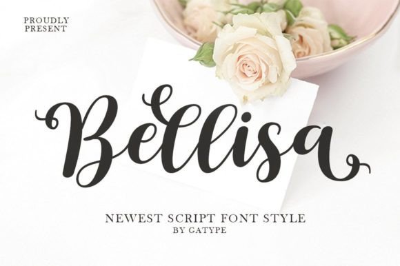 Bellisa Font Poster 1