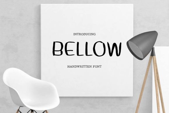 Bellow Font Poster 1