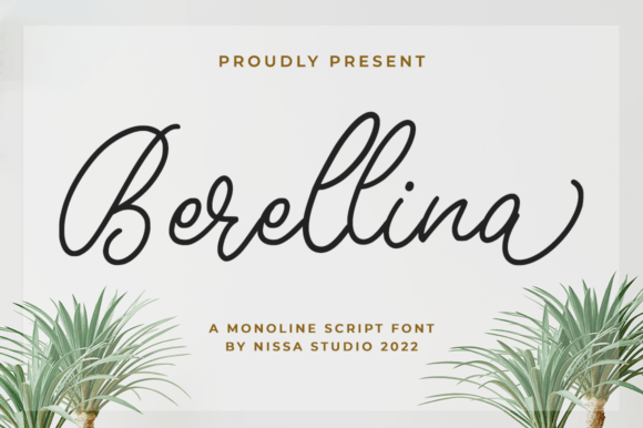 Berellina Font Poster 1