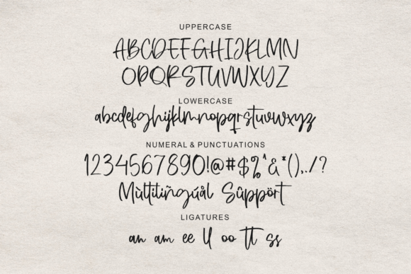 Bespoquet Font Poster 8