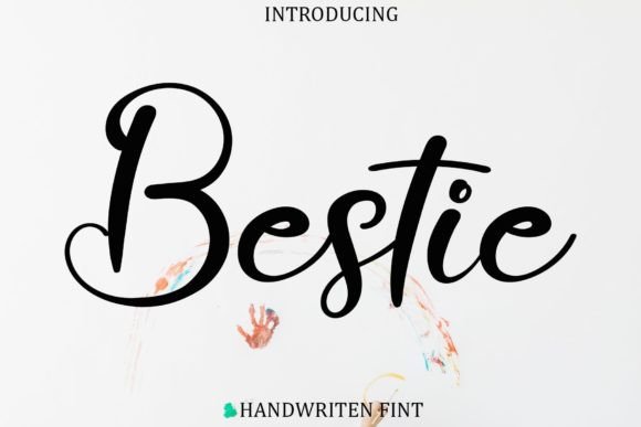 Bestie Font Poster 1