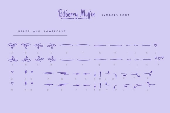 Bilberry Muffin Font Poster 15