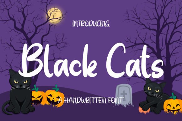 Black Cats Font