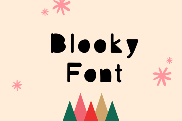 Blocky Font