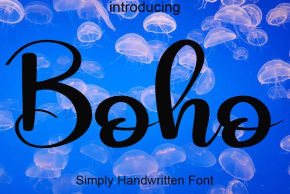 Boho Font Poster 1