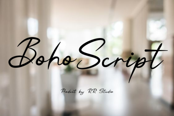 Boho Font Poster 1