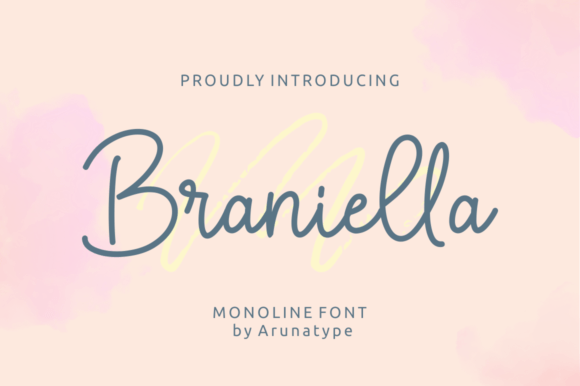 Braniella Font Poster 1