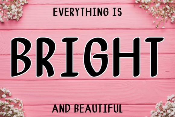 Bright Font