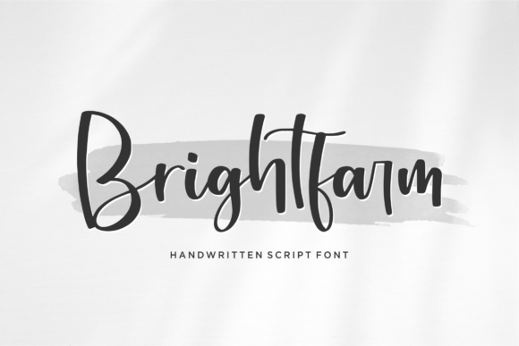 Brightfarm Font Poster 1