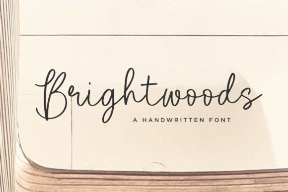 Brightwoods Font