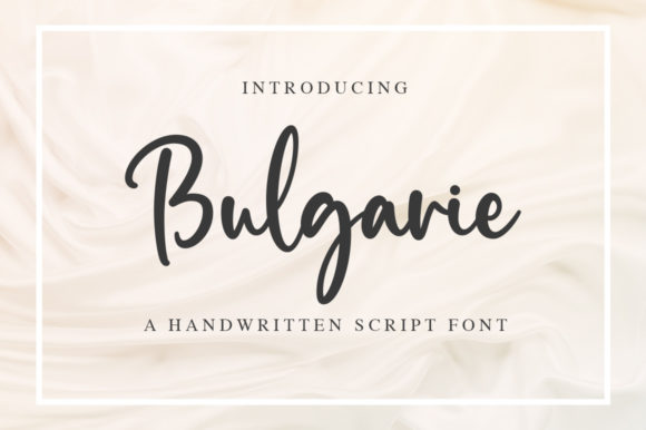 Bulgarie Font