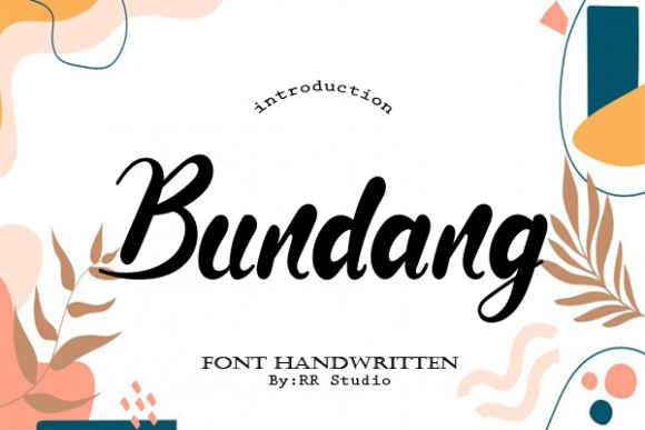 Bundang Font Poster 1