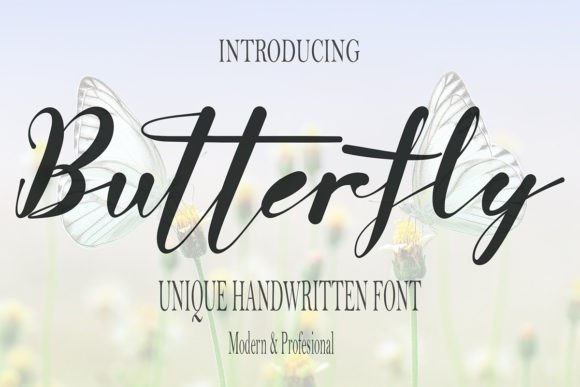 Butterfly Font