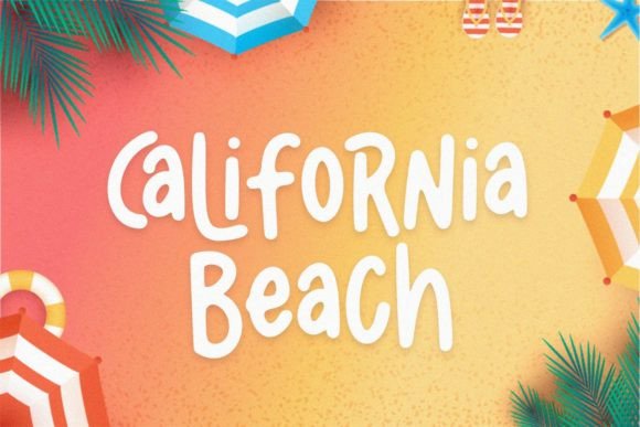 California Vibes Font Poster 5