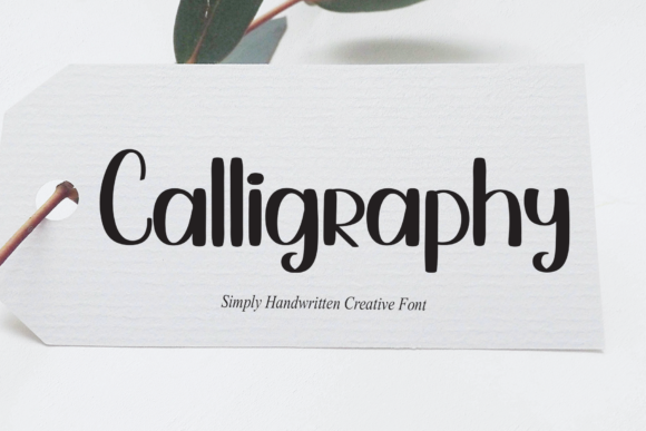 Calligraphy Font