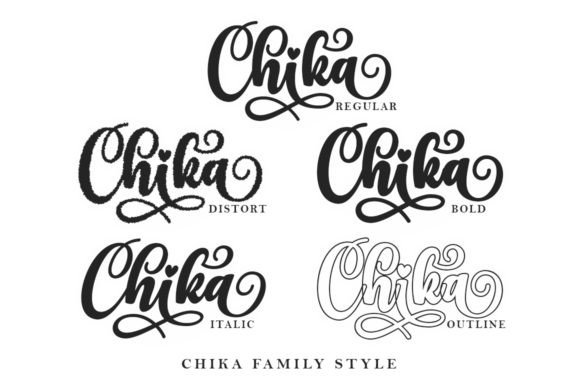 Chika Font Poster 5