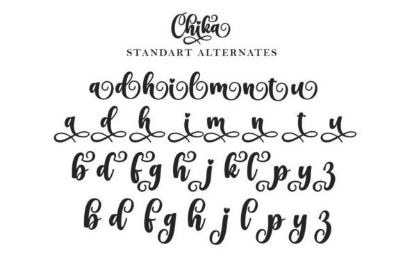 Chika Font Poster 7