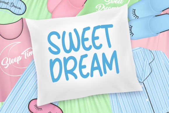 Child Dreaming Font Poster 5