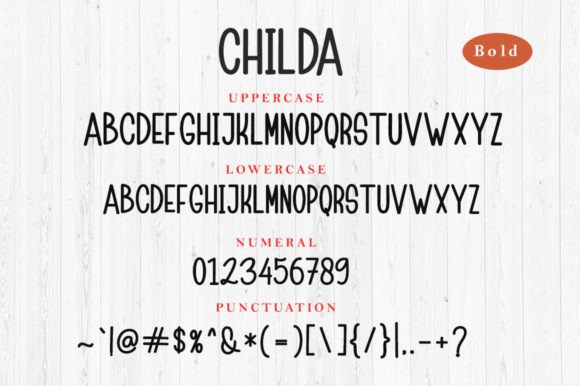 Childa Duo Font Poster 12