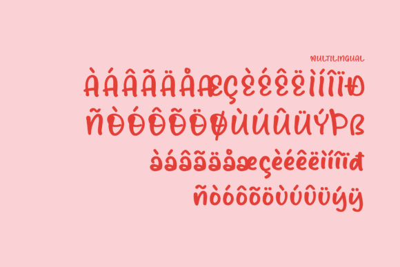 Childkiss Heart Font Poster 14