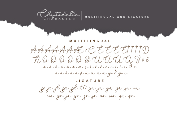 Chistodella Font Poster 8